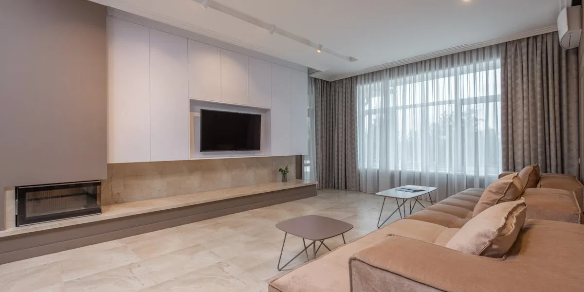 Größe des Fernsehers