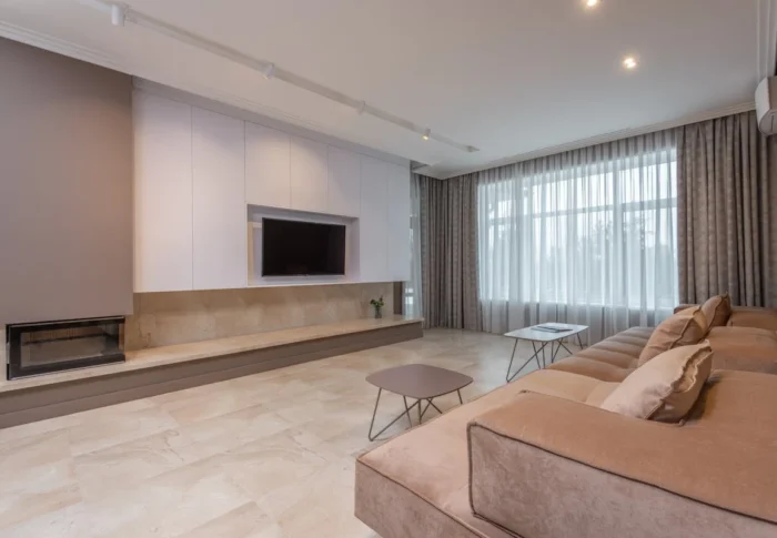 Größe des Fernsehers